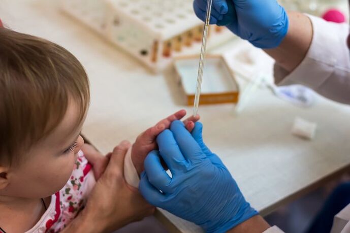 Діагностика гельмінтозу у дитини за допомогою аналізу крові